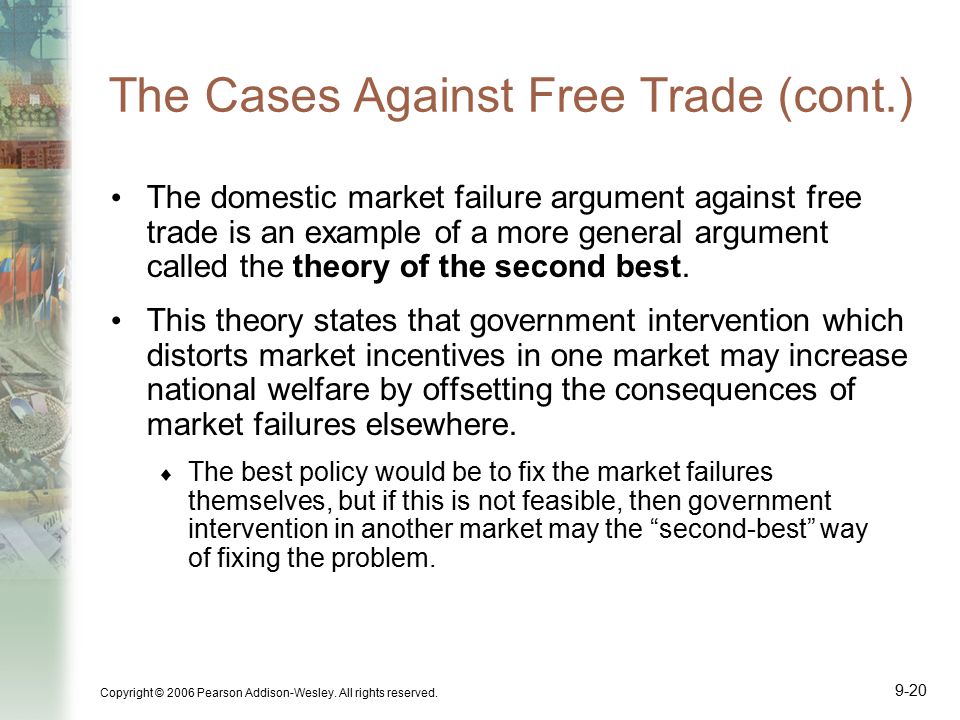 Economic arguments against free trade essay